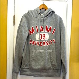 Gray Miami University Hoodie! EUC